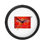 HOA's Poets Wall Clock