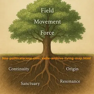 Exile Archive's Living Map - Origin Sanctuary Resonance Continuity Field