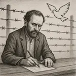 Ink Between Borders - Exile by Principles: Peace Unheard! An urgent reflection on exile, unrecognized peace & moral resistance in post-conflict narratives.