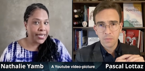 3 Fundamental Injustice Stories about Fake Democracies and Human Rights: Bascal Lottaz interviewing Swiss‑Cameroonian activist Nathalie Yamb on Her sanction and isolation, which exposes severe human rights violations in the capital of human rights organizations... striking deep at the heart of the UN and these organisations.