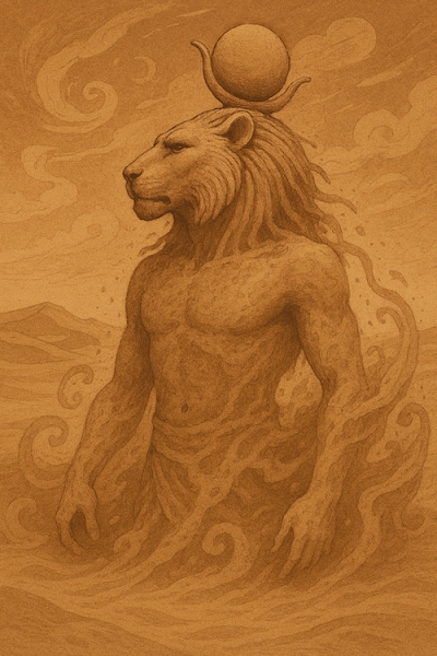 Abadamac, the Sudanese Movement to Restore the Large Nation: ABDMAK, unadorned and elemental, rising from the sand as if summoned by memory itself. Reflecting the forest within the body of the desert when it lapses toward the south across the river.