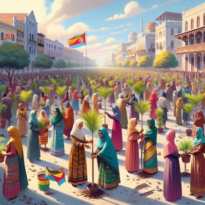 Archive of Truth in Exile Crafts a Social Architecture: How an environmental and national experiences I carried out in Eritrea after its independence in 1991 have created a social architecture that you can apply in your society and lead it toward progress? My environmental and national project, the Eritrean Martyr's Tree has been born with its infrastructure, architecture and ecosystem for global prosperity too. This is one of the first and most effective Global Dynamics I have created.