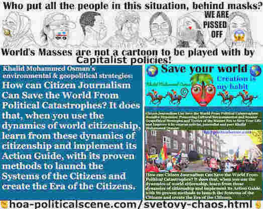 Citizen Journalism Can Save the World From Political Catastrophes! How can CJ save the world from political catastrophes?