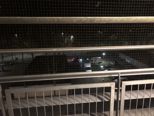 Human rights violations in Denmark: Conspirators violating human rights are always there at night on the parking of the building watching an innocent person who has not committed any crime.