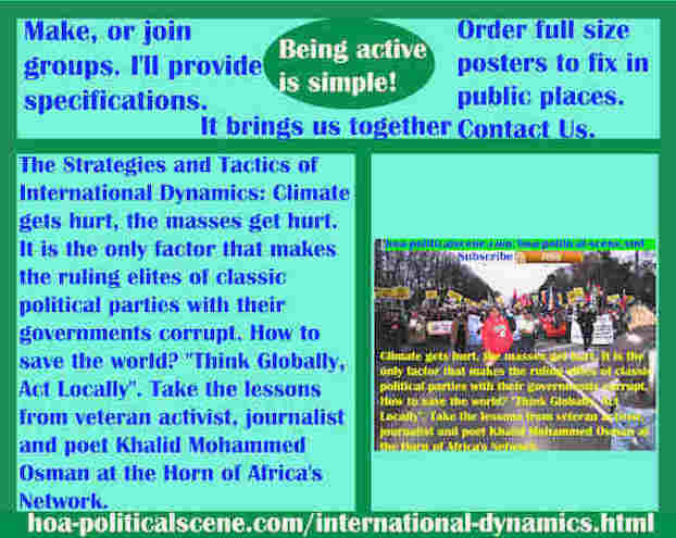 hoa-politicalscene.com/international-dynamics.html - Strategies & Tactics of International Dynamics: Climate gets hurt, the masses get hurt. It is the only factor that makes the RE of CPP corrupt.