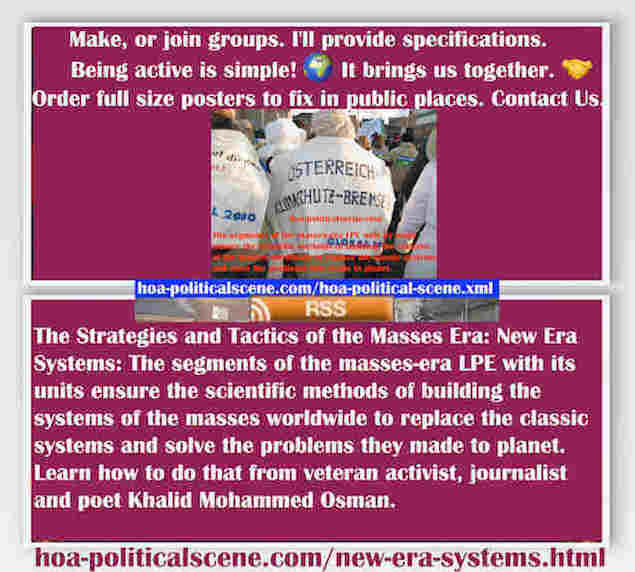 hoa-politicalscene.com/new-era-systems.html - Strategies & Tactics of Masses Era: New Era Systems: Segments of Masses Era LPE ensure scientific methods of building masses systems worldwide.