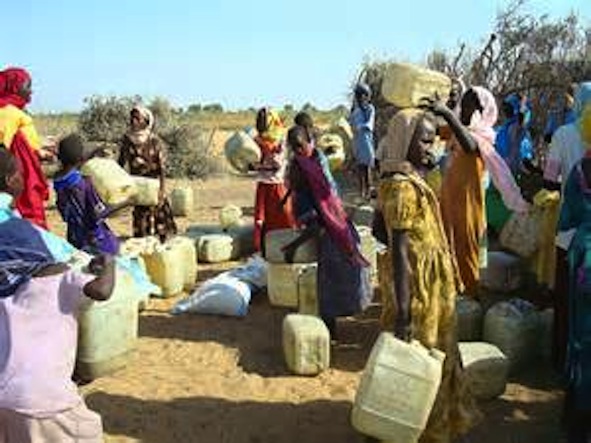 Darfur Crisis: Fur Women Looking for Water on the Surface While Their Entire Darfur Region Sits on A Hidden Sweat Water Lake.