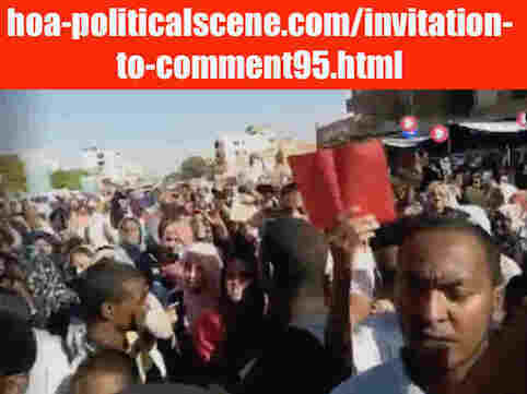 hoa-politicalscene.com/invitation-to-comment95.html: Invitation to Comment 95: The signatory powers of the Declaration of Freedom and change. القوى الموقعة على إعلان الحرية والتغيير. Sudanese people revolution in January 2019. 