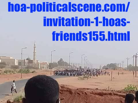 hoa-politicalscene.com/invitation-1-hoas-friends155.html: Invitation 1 HOAs Friends 155: ثورة الشعب السوداني في ديسمبر ٢٠١٨م في السودان Sudanese people's revolution in December 2018.