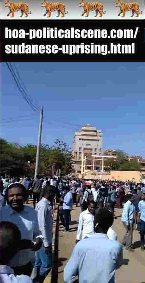 hoa-politicalscene.com/sudanese-uprising.html: Sudanese Uprising: يوميات الإنتفاضة السودانية في يناير 2019م. Diary of the Sudanese Intifada in January 2019.