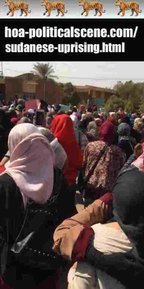 hoa-politicalscene.com/sudanese-uprising.html: Sudanese Uprising: يوميات الإنتفاضة السودانية في يناير 2019م. Diary of the Sudanese Intifada in January 2019.