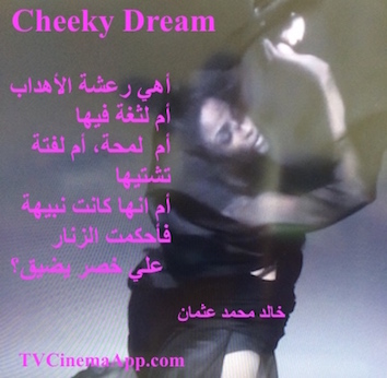 hoa-politicalscene.com/hoas-images.html - HOAs Images: Couplet of poetry from "Cheeky Dream", by poet and journalist Khalid Mohammed Osman on a picture of Alicia Keys.