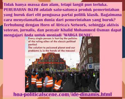 hoa-politicalscene.com/ide-dinamis.html - Ide Dinamis: Tidak hanya massa dan alam, tetapi langit pun terluka.