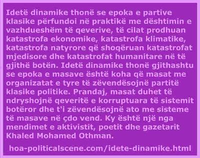 hoa-politicalscene.com/idete-dinamike.html - Idetë dinamike: Fushata gjuhësore masive për të filluar foletë e masave në të gjithë botën. Idetë dinamike të gazetarit veteran, Khalid Mohammed Osman.