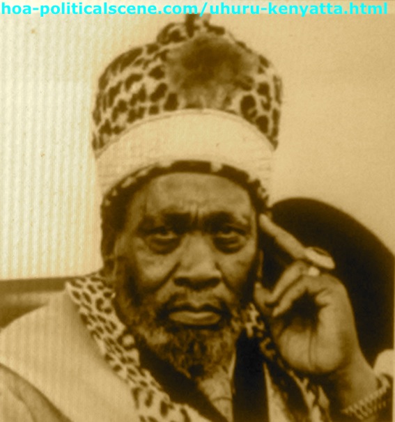 Uhuru Kenyatta is the Son of Jomo Kenyatta, The First Kenyan President