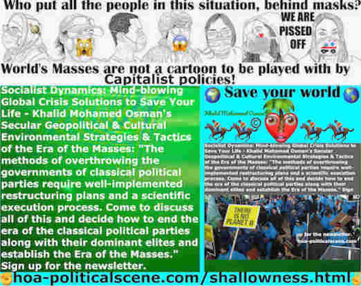 hoa-politicalscene.com/shallowness.html - Social Shallowness: Overthrowing the governments of classical political parties require well-implemented restructuring plans & a scientific execution process.