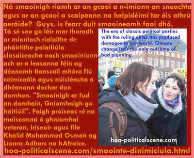 hoa-politicalscene.com/smaointe-dinimiciula.html - Smaointe Dinimiciúla: Ná smaoinigh riamh ar an gcaoi a n-imíonn an sneachta agus ar an gcaoi a scaipeann na heipidéimí tar éis athrú aeráide?