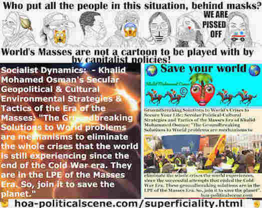 hoa-politicalscene.com/superficiality.html: Political Superficiality: Groundbreaking Solutions to World problems are mechanisms to solve the crises happening since the end of the Cold War era.