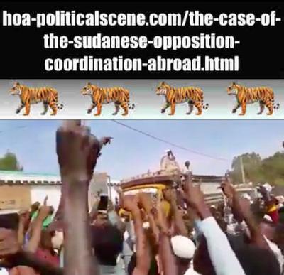 hoa-politicalscene.com/the-case-of-the-sudanese-opposition-coordination-abroad.html: The Case of the Sudanese Opposition Coordination Abroad: Sudanese uprising in January 2019.