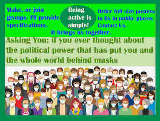 hoa-politicalscene.com/asking-you.html - Asking You: if you ever thought about the power that has put you & the whole world behind masks, by veteran activist & journalist Khalid Mohammed Osman.