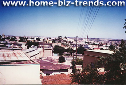 Strong Eritrean hopes in 1991-1996. Asmara from above. The Italian really have built the most beautiful city in HOA