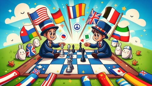 The Cold War Era: A Battle of Ideologies and Influence: Imagery - Powers.