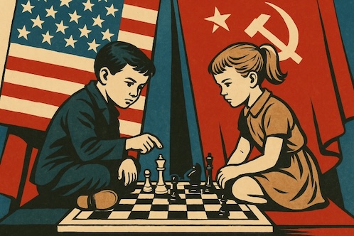 The Cold War Era: A Battle of Ideologies and Influence: Cold War Imagery.
