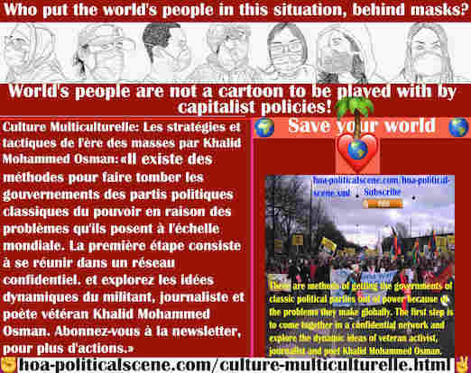 hoa-politicalscene.com/culture-multiculturelle.html - Culture Multiculturelle: Méthodes pour faire tomber les gouvernements des partis politiques classiques du pouvoir en raison des problèmes ...