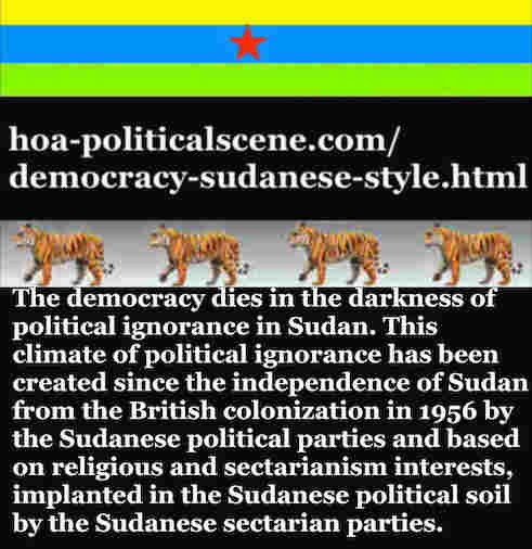hoa-politicalscene.com/democracy-sudanese-style.html - Democracy Sudanese Style: A political quote by Sudanese journalist, columnist and political analyst Khalid Mohammed Osman in English 2.