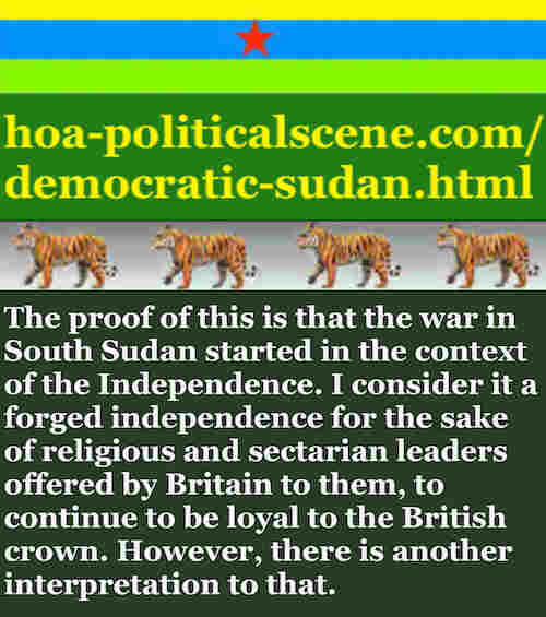 hoa-politicalscene.com/democratic-sudan.html - Democratic Sudan: A political quote by Sudanese columnist journalist and political analyst Khalid Mohammed Osman in English 5.