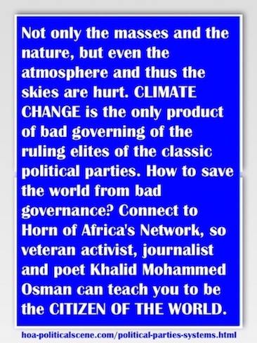 hoa-politicalscene.com/political-parties-systems.html - Political Parties Systems: Not only masses and nature, but even the skies are hurt. CLIMATE CHANGE is the only product of these parties.