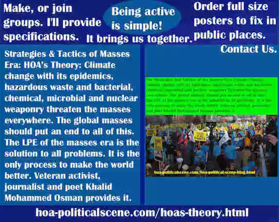 HOAs Theory will build you a new world, a world without all that contributed to climate change, conflicts, economic crises, health threats, pandemics et cetera.