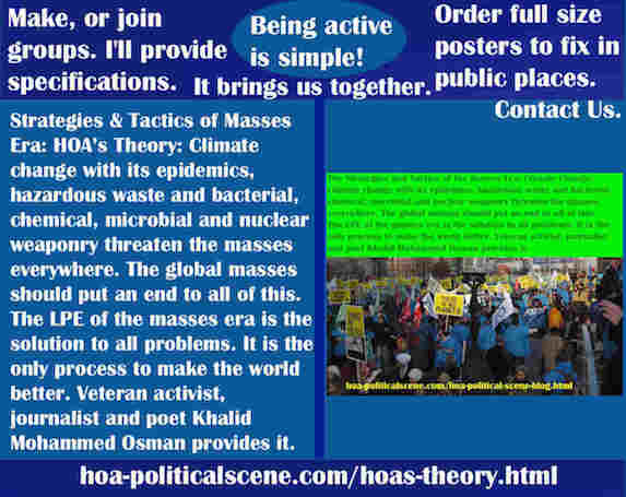 HOAs Theory will build you a new world, a world without all that contributed to climate change, conflicts, economic crises, health threats, pandemics et cetera.