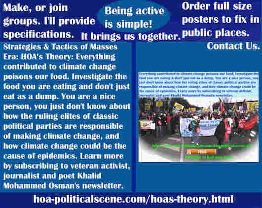 hoa-politicalscene.com/hoas-theory.html - Strategies & Tactics of Masses Era: HOA's Theory: Everything contributed to climate change poisons our food. Investigate the food you are eating.