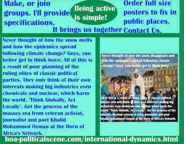 hoa-politicalscene.com/international-dynamics.html - Strategies & Tactics of International Dynamics: Never thought how snow melts & epidemics spread following it? Guys, you better think twice.