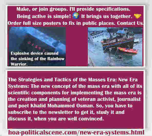 hoa-politicalscene.com/new-era-systems.html - Strategies & Tactics of Masses Era: New Era Systems: Mass era new concept & components to implement mass era, created by activist Khalid Mohammed Osman. ®