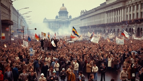 Eastern Europe Socialist Bloc Fragmentation - Protests.