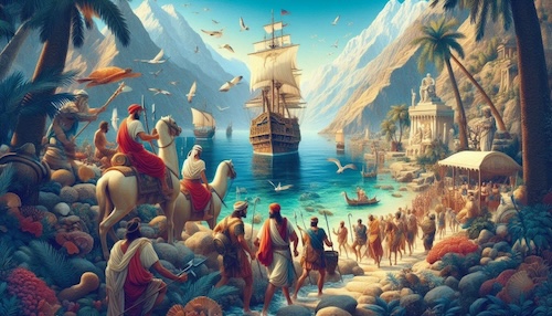Eritrea was Too Late to Independence Because of International Colonial Conspiracies: Ancient Greek explorers sailing from Athens to the Red Sea, before it is existence.by this name.
