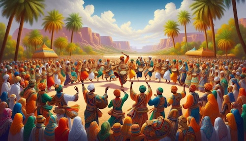 Eritrea Was Too Late to Independence Due to Colonial Conspiracies: Cushitic nomads Beja traditional and cultural performance (gala).