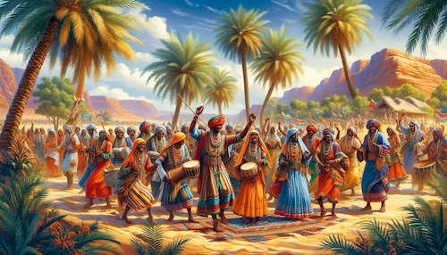 Eritrea Was Too Late to Independence Due to Colonial Conspiracies: Cushitic nomads Beja traditional celebration (gala).