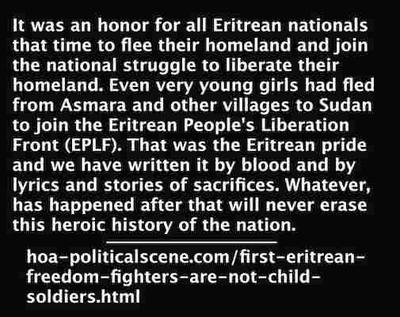 hoa-politicalscene.com/first-eritrean-freedom-fighters-are-not-child-soldiers.html - First Eritrean Freedom Fighters are Not Child Soldiers! By analyst, columnist and journalist Khalid Mohammed Osman.