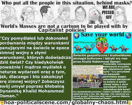 hoa-politicalscene.com/globalny-chaos.html: Czy pomyślałeś lub dokonałeś porównania między warunkami panującymi na świecie w epoce zimnej wojny a złymi warunkami, których doświadcza dziś świat?