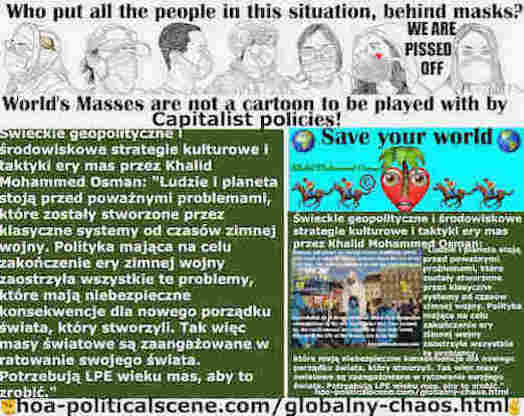 hoa-politicalscene.com/globalny-chaos.html - Globalny Chaos - Dynamika Nowego Bloku Wschodniego - Polish New Eastern Bloc Dynamics: Ludzie i planeta stoją przed poważnymi problemami.