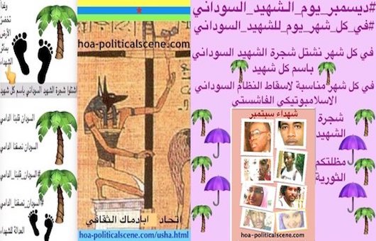 hoa-politicalscene.com/sudan-political-scene.html - Sudan Political Scene: December is an occasion for the Sudanese revolution 10.