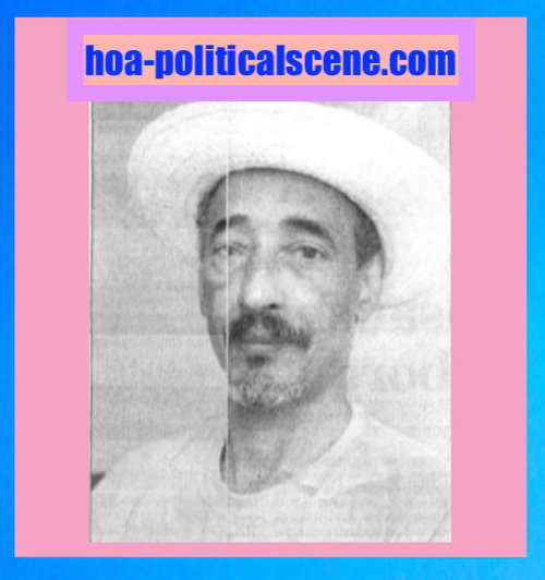 hoa-politicalscene.com/politik.html - Sudanese journalist and human rights activist Khalid Mohammed Osman.
