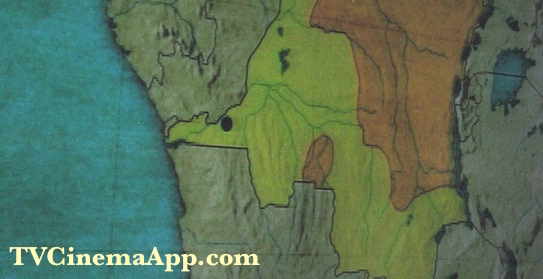 TVCinemaApp.com - Write about DRC: Map, Kabila Taking ⅔ of Congo.