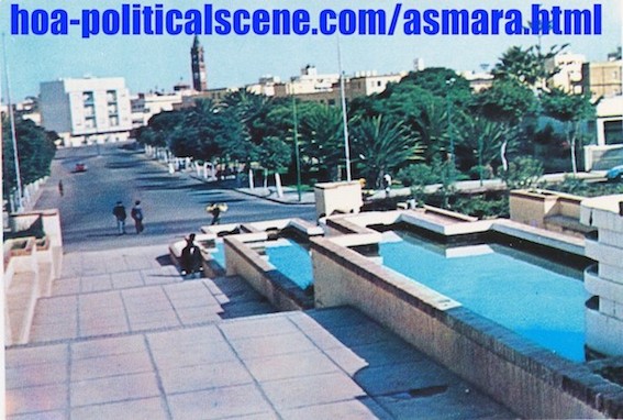 hoa-politicalscene.com/eritrea-country-profile.html - Overlook - view from the Eritrean capital city of Asmara, at Asmara Mai Jahja on the way to Gazabanda Tilian.