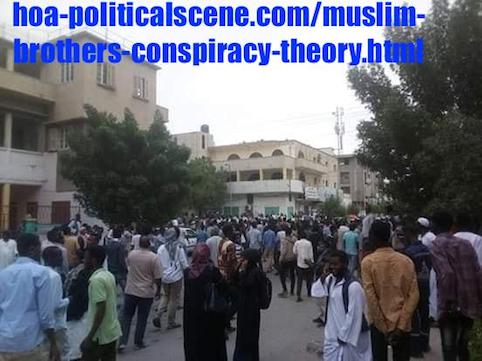 hoa-politicalscene.com/muslim-brothers-conspiracy-theory.html: Muslim Brothers' Conspiracy Theory in Sudan! نظرية المؤامرة للأخوان المسلمين في السودان؟ Sudanese Intifada in January 2019.