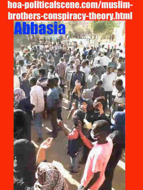 hoa-politicalscene.com/muslim-brothers-conspiracy-theory.html: Muslim Brothers' Conspiracy Theory in Sudan! نظرية المؤامرة للأخوان المسلمين في السودان؟ Sudanese people revolution in January 2019.