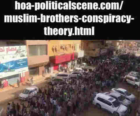 hoa-politicalscene.com/muslim-brothers-conspiracy-theory.html: Muslim Brothers' Conspiracy Theory in Sudan! نظرية التآمر للأخوان المسلمين في السودان؟ Sudanese people revolution in January 2019.